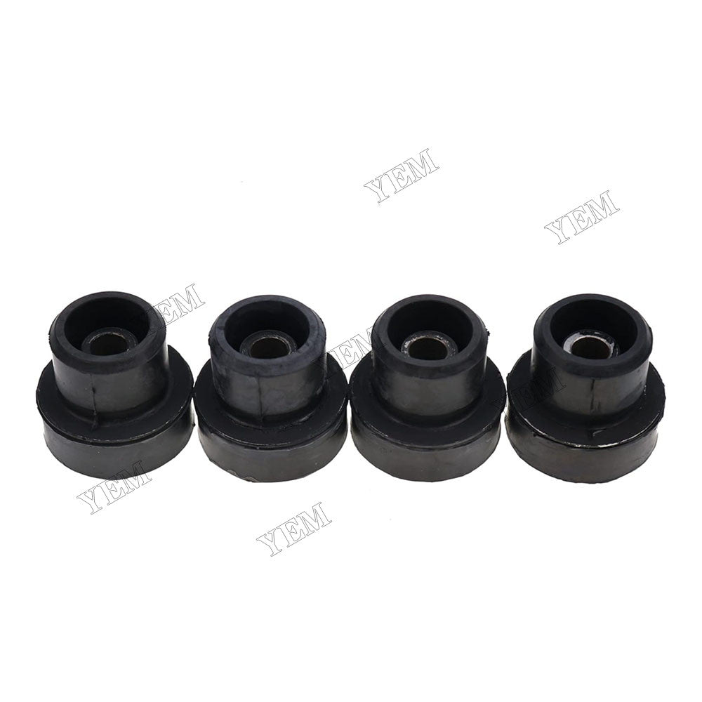 For JCB Loader 1400B 1550B 1600B 1700B 214 215 216 217 3C 3CX 3D 3DX 4C 4CN 4CX 4PCS Engine Rubber Cushion Feet 123/03138 For JCB