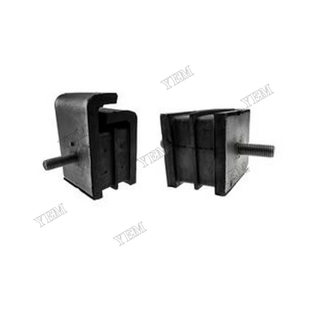 For Hitachi Excavator EX100W EX125WD-5EX200 EX200-5 EX210K-5 2 Pcs Front Engine Mounting Rubber Cushion 4123994