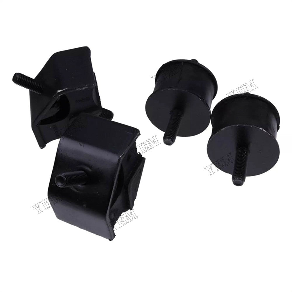For Komatsu Excavator PC40-6 PC40-5 PC50UU-1 1 Set Engine Mounting Rubber Cushion 20R-01-29111 20T-01-35162