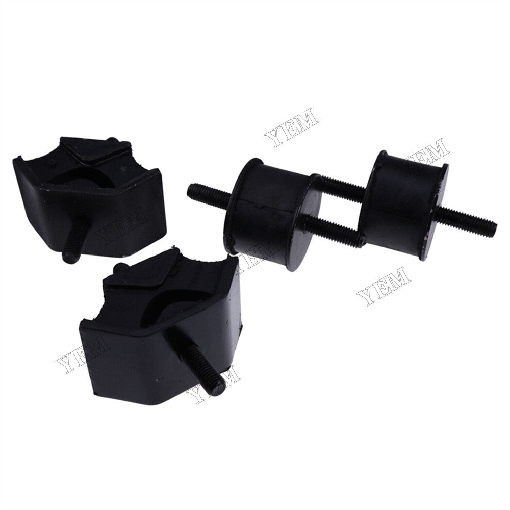 For Komatsu Excavator PC40-6 PC40-5 PC50UU-1 1 Set Engine Mounting Rubber Cushion 20R-01-29111 20T-01-35162 For Komatsu