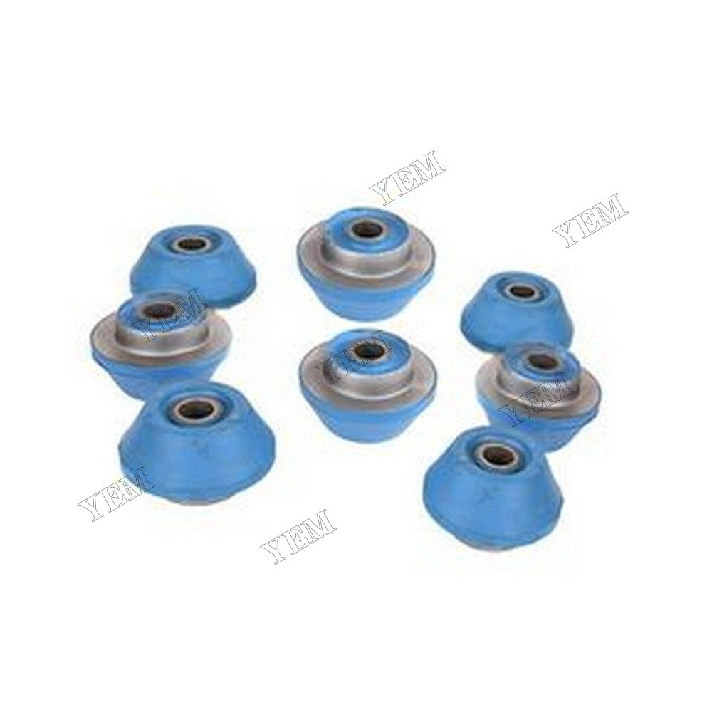 For Komatsu Excavator PC100-1 PC120-1 PC120SS-3 PC150-3 8Pcs Engine Mounting Rubber Cushion 113-01-21110