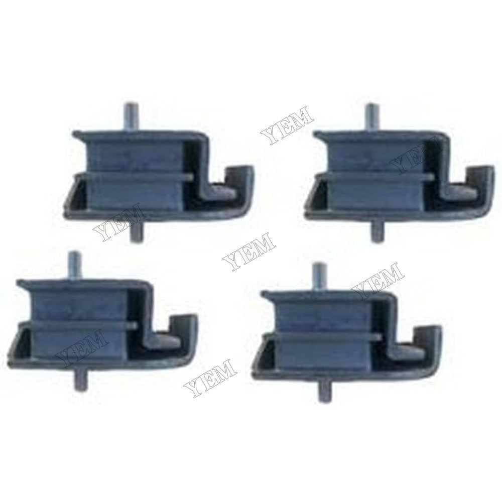 For Komatsu Excavator PC45MR-5 PC55MR-5 PC57-7 4 Pcs Front Engine Mounting Rubber Cushion 20S-01-71332