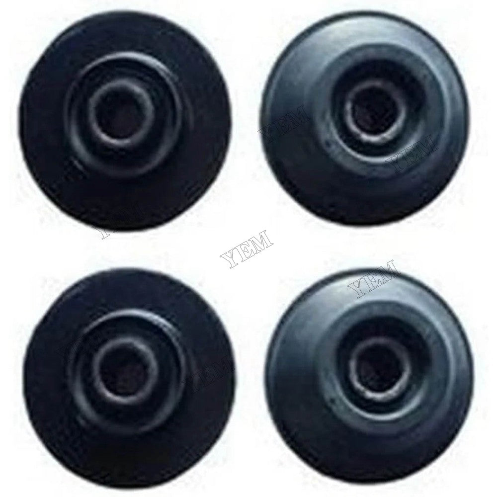 For Komatsu Excavator PC300-1 PC300-2 PC300LC-2 PC400-1 4 Pcs Engine Mounting Rubber Cushion 207-01-11141