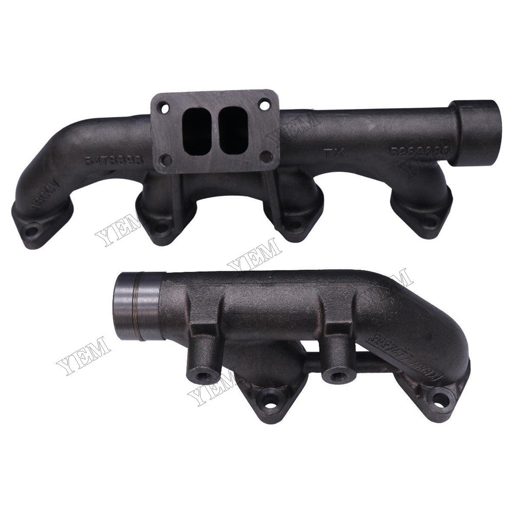 For Cummins L8.9 6LTAA Exhaust Manifold 3937477 and 3943841 fits For Cummins