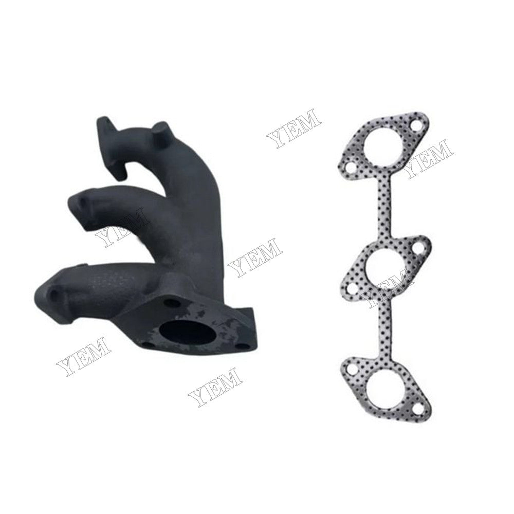 For Kubota Engine D722 D782 DF752 WG750 WG752 Exhaust Manifold 15862-12314 With Gasket 1G318-12350 For Kubota