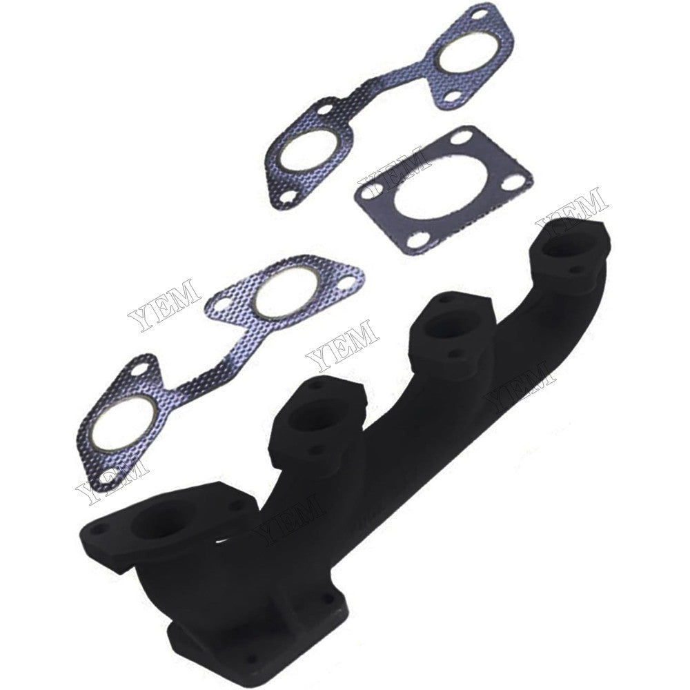 For Kubota Engine V2203 V2403 Bobcat Loader 751 753 763 773 7753 S130 S150 S160 S175 S185 Exhaust Manifold 7008378 with Gaskets 6666781 6666791 For Kubota