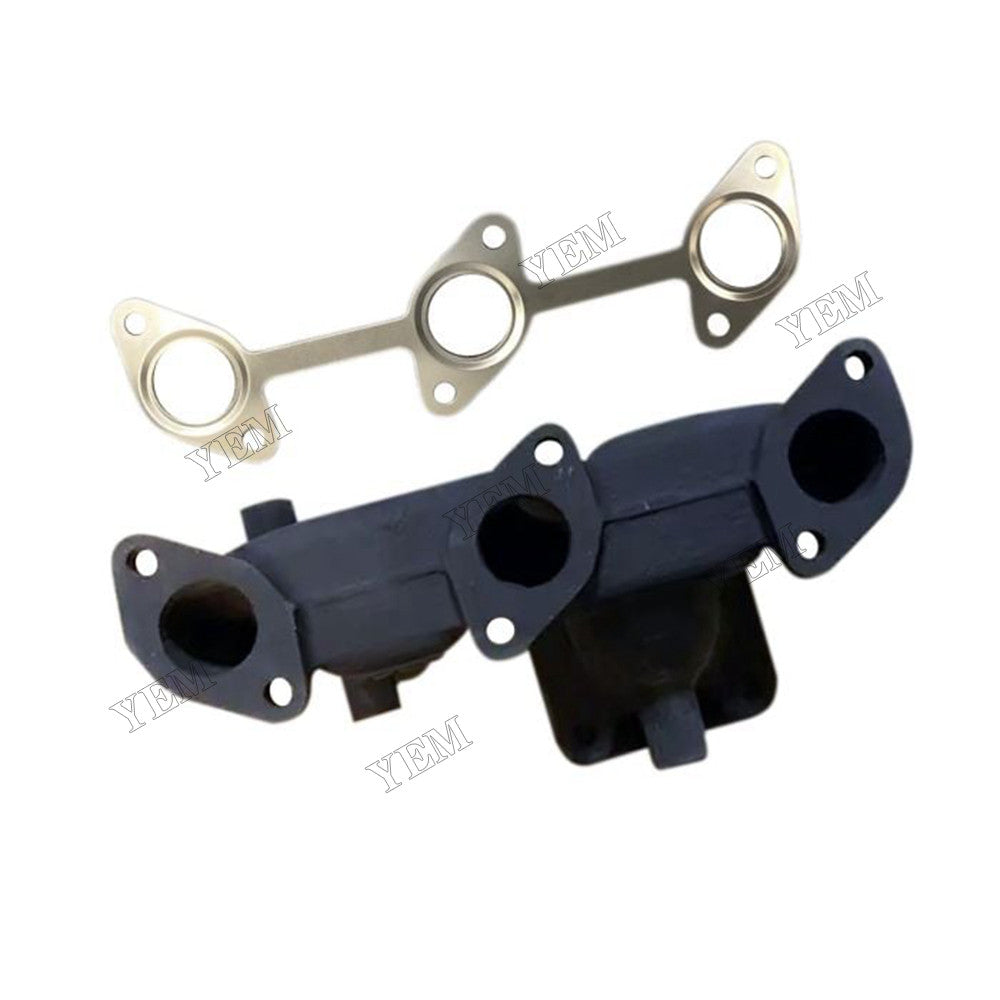 For Kubota Engine D902 WG972 D722 D782 WG750 WG600 Exhaust Manifold EG511-12310 With Gasket 1G962-12350
