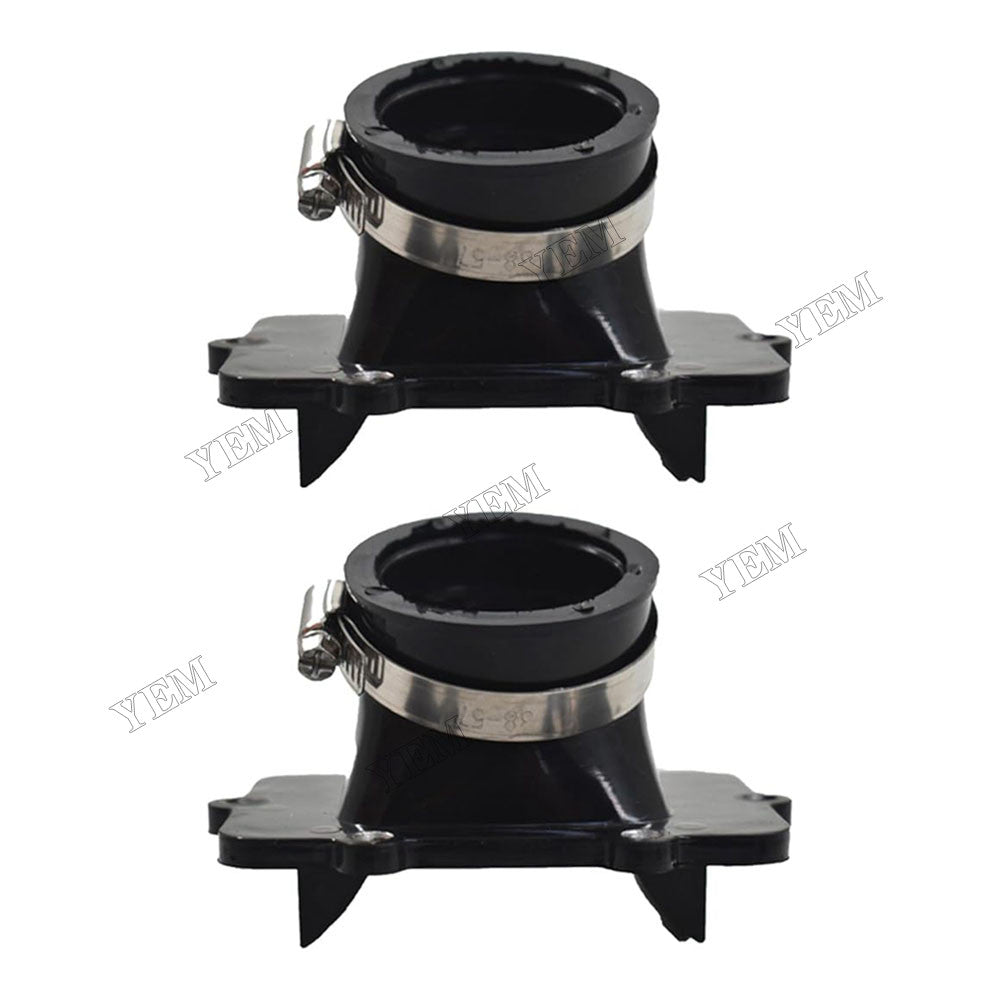 For Ski-Doo Legend 600 MXZ 500 Summit 600R 2Pcs Carburetor Intake Manifold 420867880 420867882 YEMPARTS