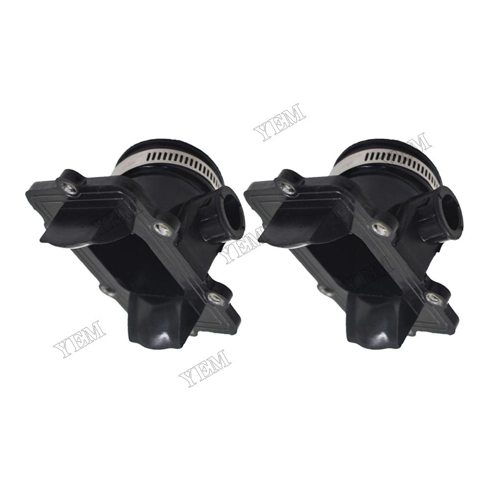 For Ski-Doo Legend 600 MXZ 500 Summit 600R 2Pcs Carburetor Intake Manifold 420867880 420867882 YEMPARTS