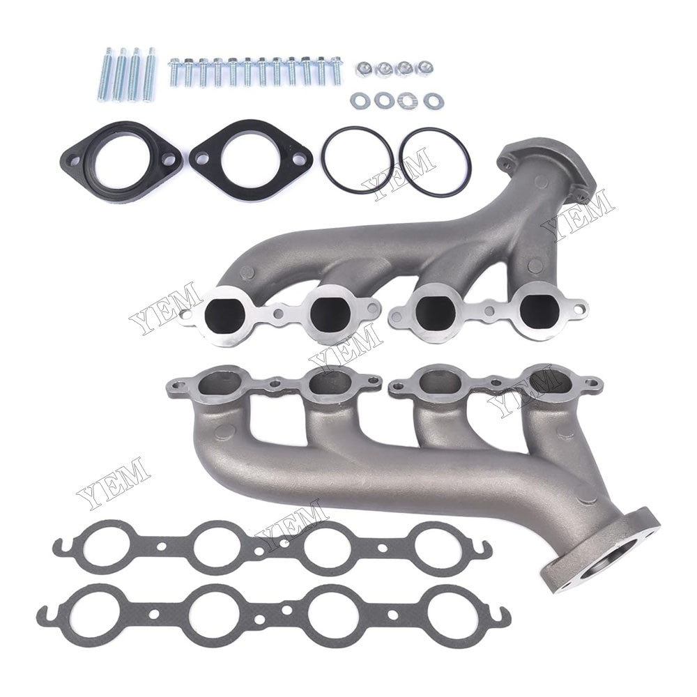 For Chevrolet Engine LS1 LS2 LS3 4.8L 5.3L 6.0L Exhaust Manifold Kit 9988-R-BLEM For Chevrolet