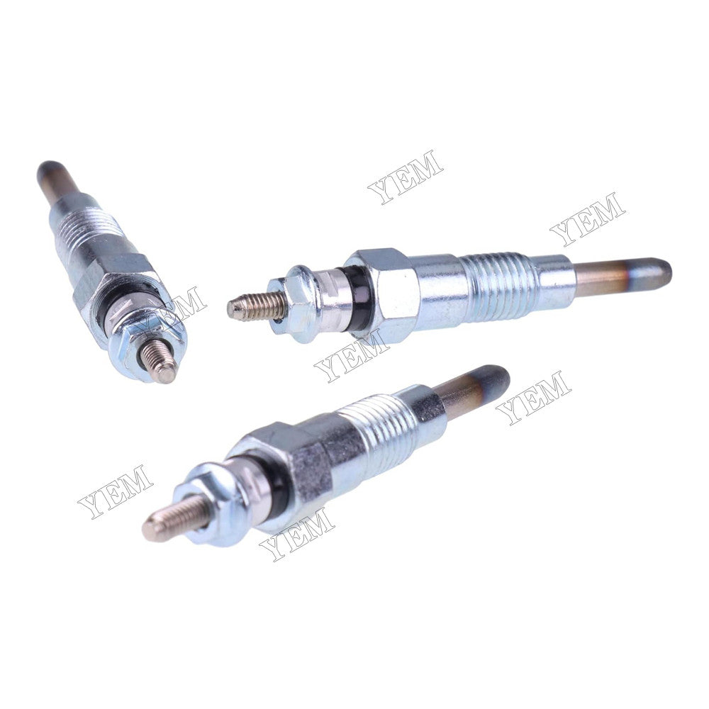For Yanmar Engine 2TNV70F-NTKA 3TNV70-XHT 3TNV70-XPLW 3TNV76-XHT 3TNV76-KAZ 3 Pcs Glow Plug 119718-77801