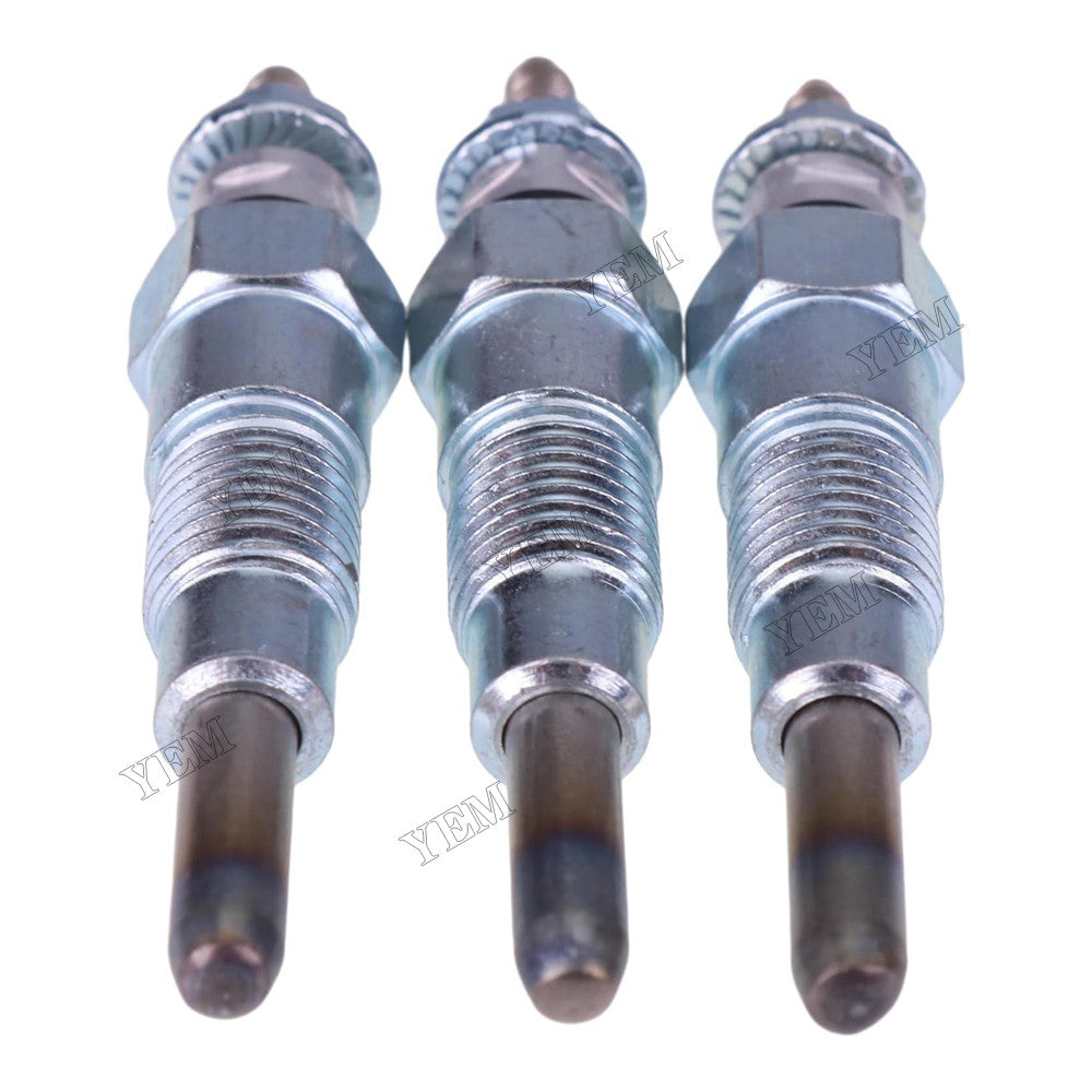 For Yanmar Engine 2TNV70F-NTKA 3TNV70-XHT 3TNV70-XPLW 3TNV76-XHT 3TNV76-KAZ 3 Pcs Glow Plug 119718-77801 For Yanmar
