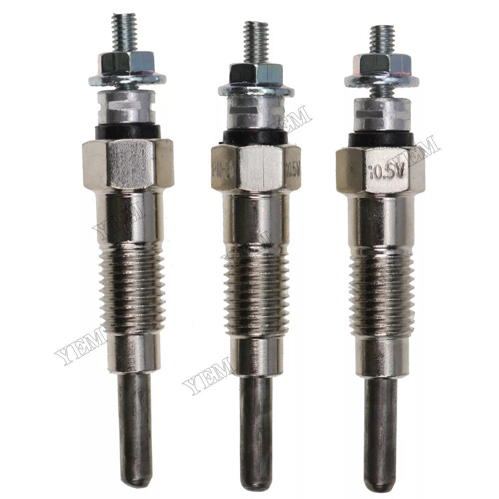 For Massey Ferguson Tractor 1010 1020 1030 1035 3 PCS Glow Plug 3284128M1 72100982 For Massey Ferguson