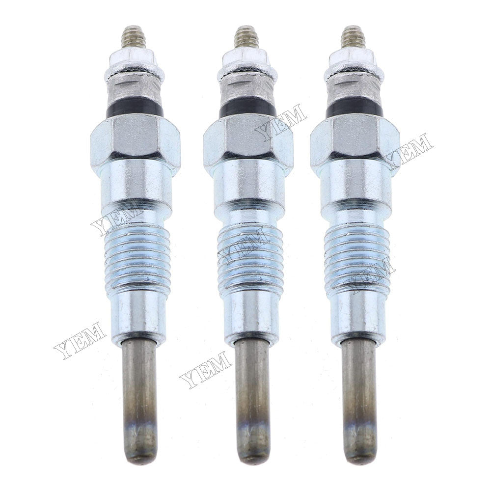 For Hinomoto Tractor E1804 E2002 E2004 E2302 E2304 3 Pcs Glow Plug 6101-8321-00 For Hino