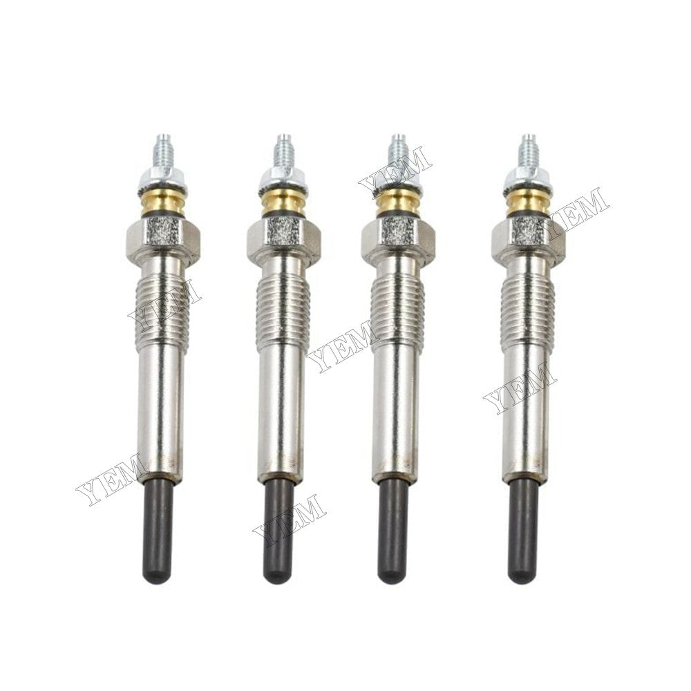 For Isuzu Engine 4JG2 4JG2T 4JG1 4PCS Glow Plug 8-94387-612-1 8-97044-037-1 8-97043-744-0