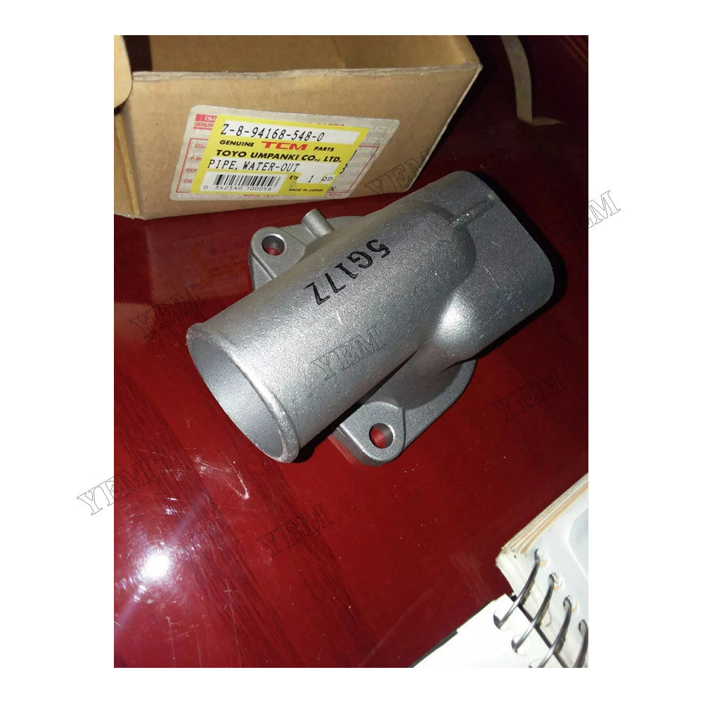 For Isuzu Engine 4BG1 4BD1 4BC2 Truck NPR NKR Water Outlet Pipe 8941685480