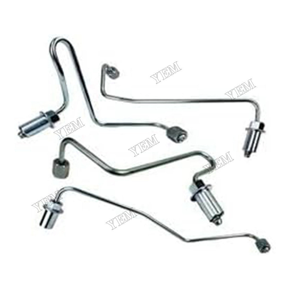For Kubota Engine V3300 V3800 Bobcat Loader S220 S250 S300 S770 T250 T320 Fuel Injection Line Kit 6685940 6685941 6685942 6685943