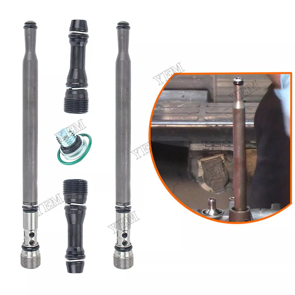 For Ford Engine 6.0L Vehicle F250 F350 F450 F550 Stand Pipe & Dummy Plug Kit 6E7Z9A332A 6E7Z9A332B For Ford