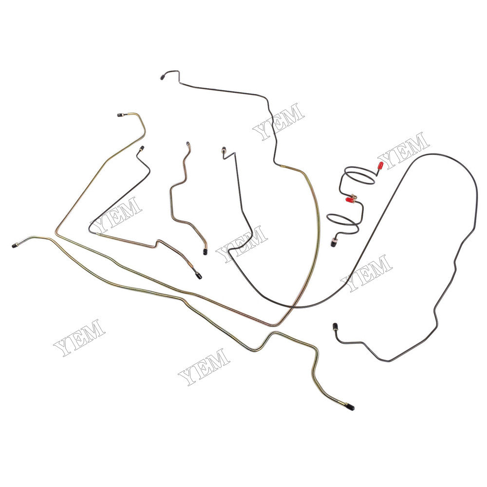 For Jeep Wrangler YJ 1987-1995 Complete Power Brake Line Kit JPB8701 For Jeep