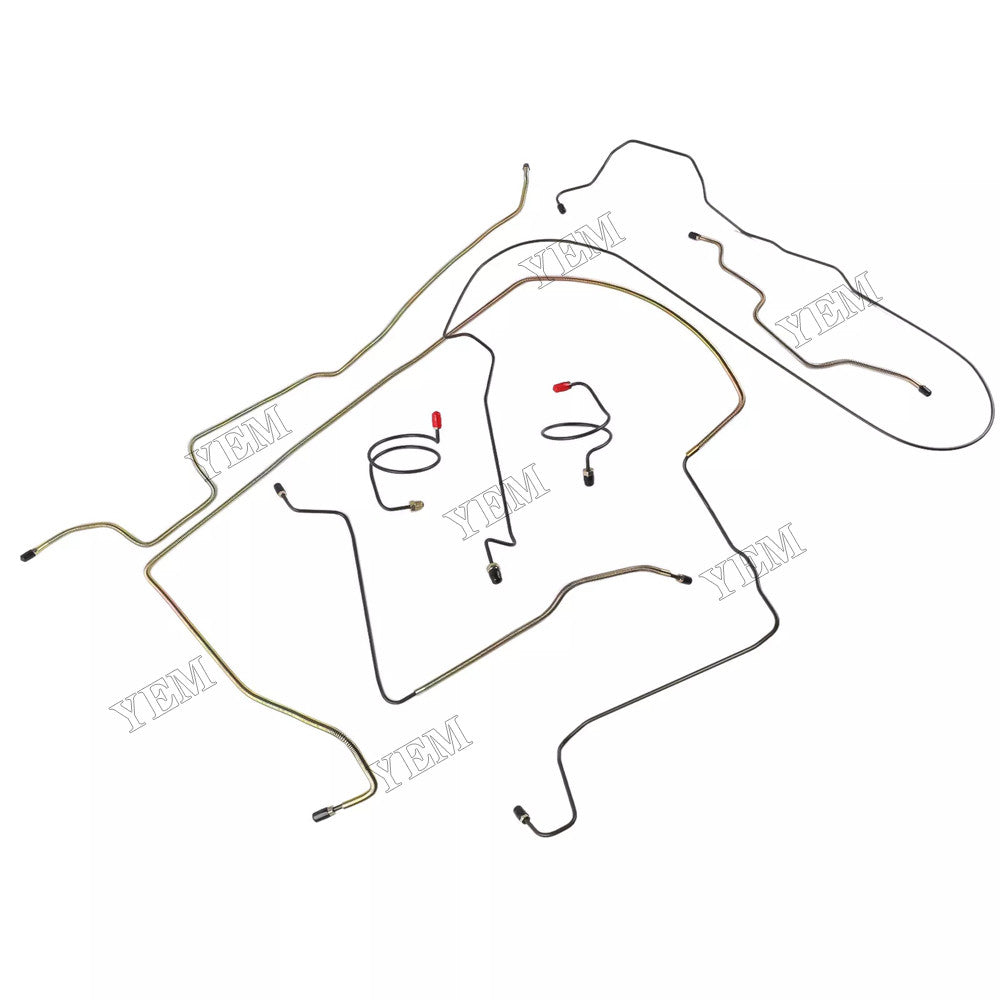 For Jeep Wrangler YJ 1987-1995 Complete Power Brake Line Kit JPB8701 For Jeep