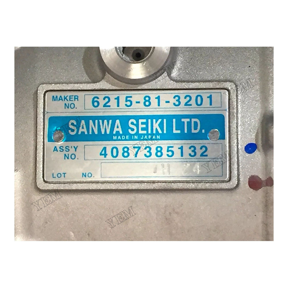 For Komatsu SA12V140-1 Engine WA800-2L WA900-1L Wheel Loader Air Compressor 6215-81-3201 For Komatsu