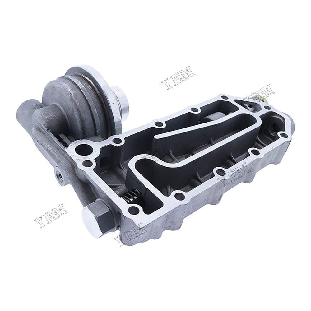 For Cummins Engine ISC 8.3 With Gasket Oil Cooler Head 3922882