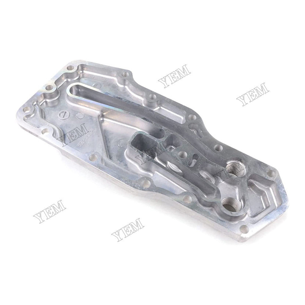 For Komatsu Engine 4D102 Excavator PC200-7 PC220 Oil Cooler Cover 6735-61-2220 For Komatsu