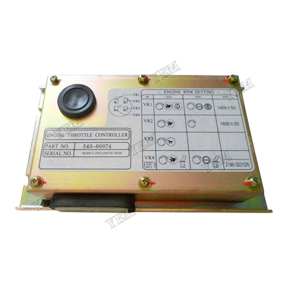 Daewoo Excavator SOLAR 130LC-V SOLAR 140W-V SOLAR 230LC-V Throttle Controller 543-00074 2543-1036 for Doosan For Daewoo