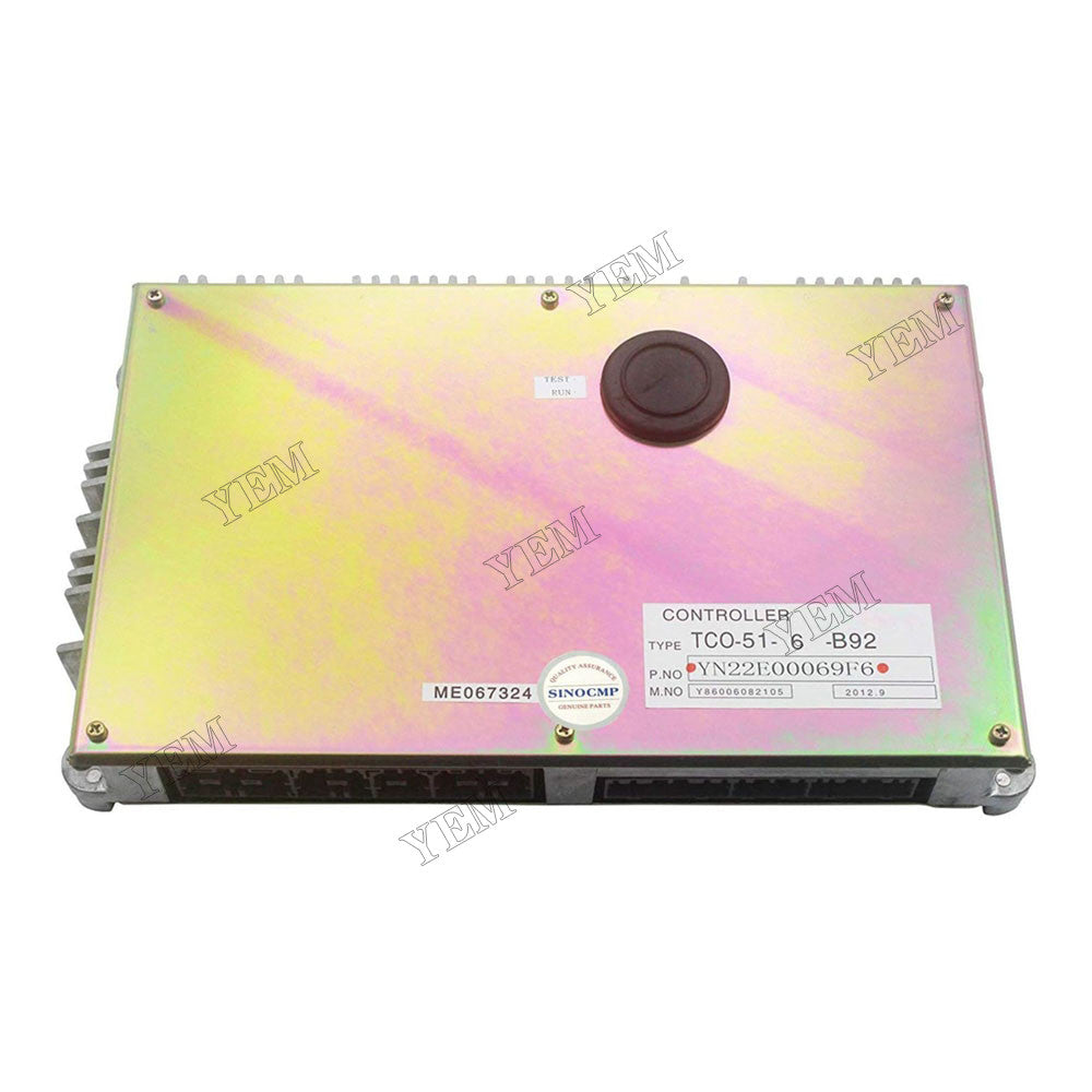 Excavator SK200-6 SK210-6 SK210LC-6 SK230-6 Cab Controller Panel V-ECU YN22E00069F6 for Kobelco