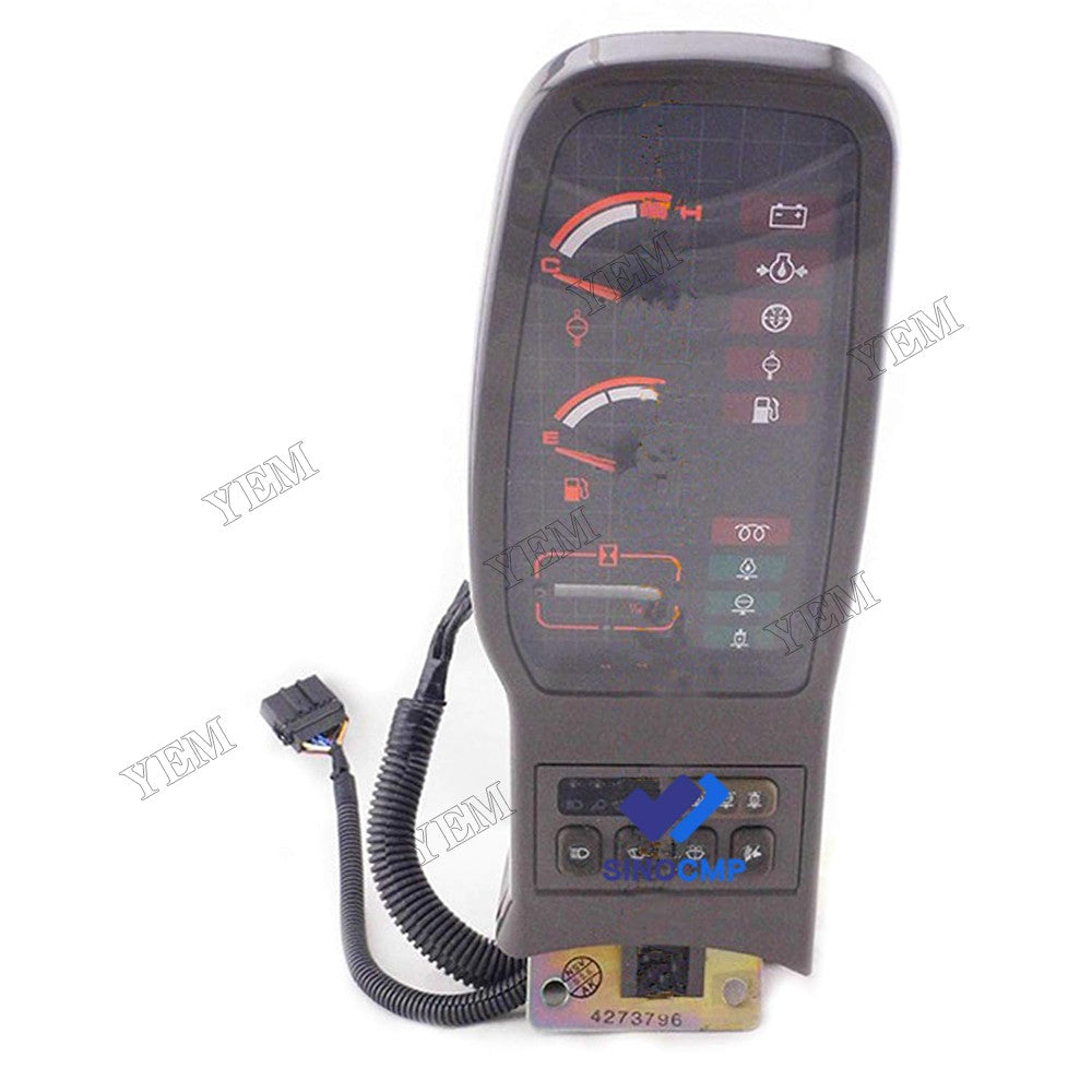 For Hitachi Excavator EX100-2 EX100M-2 EX100-3 EX100M-3 EX200-3 Gauge Panel Display Monitor LCD 4273796