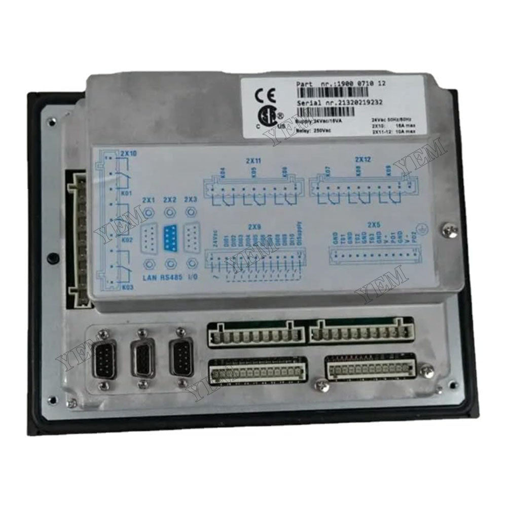 For Atlas Copco GA22 GA55 GA75 Screw Air Compressor Elektronikon Controller Panel 1900071011 For Atlas Copco
