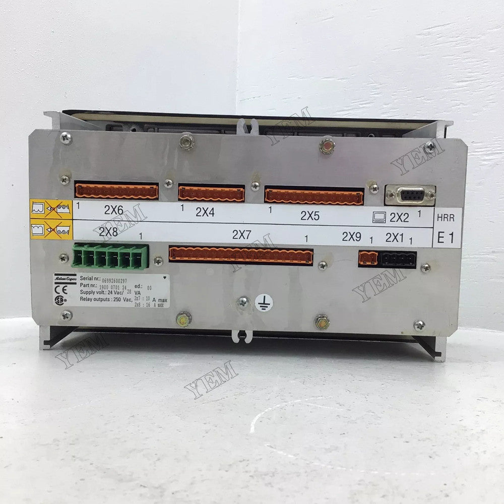 For Atlas Copco Screw Air Compressor Electronikon Controller Panel 1900-0701-24 1900070124 For Atlas Copco
