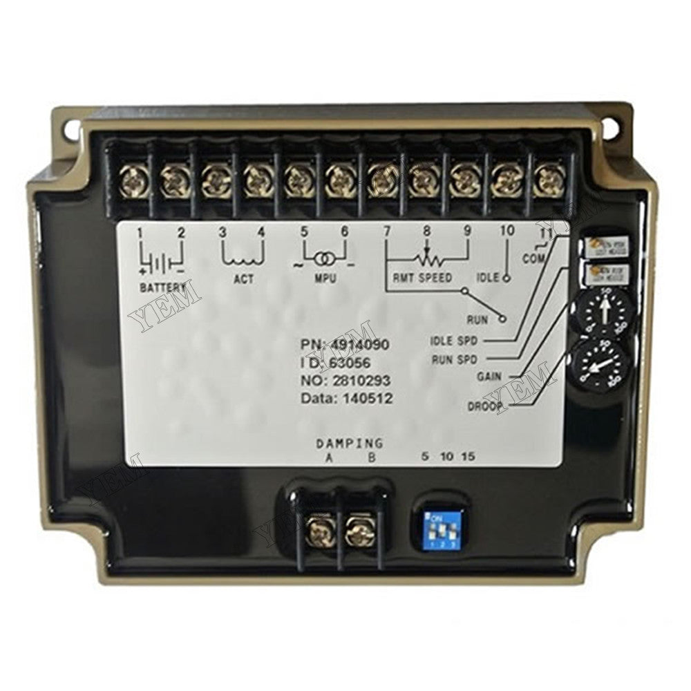 For Generator Cummins Governor Speed Control Unit Speed Controller EFC 4914091