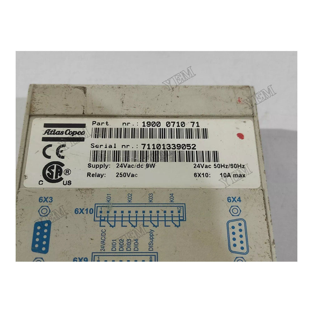 For Atlas Copco Air Compressor MK4 Controller 1900-0710-71 1900071071 For Atlas Copco