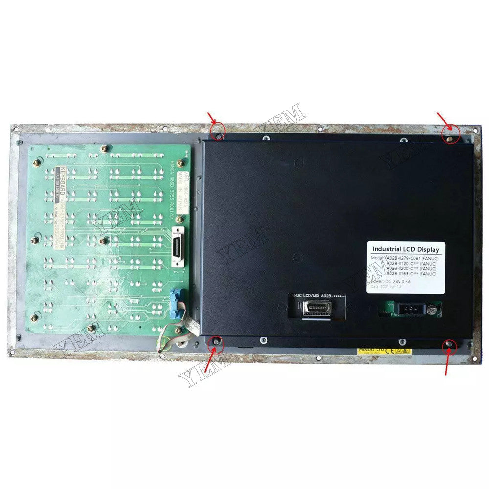 For Fanuc LCD Monitor A02B-0120-C081 A02B-0163-C081 A02B-0200-C081 A02B-0279-C081 For Fanuc