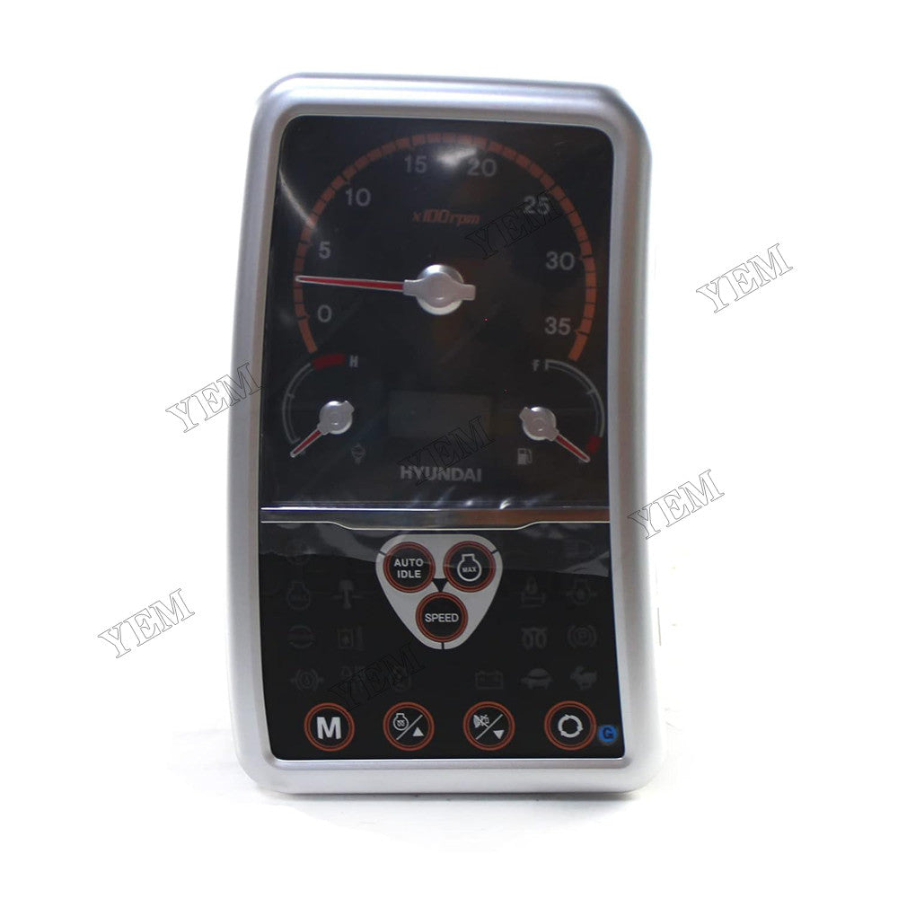For Hyundai Excavator R55-9 R55W-9 R60CR-9 R80CR-9 Monitor Cluster Gauge 21M9-33300 For Hyundai