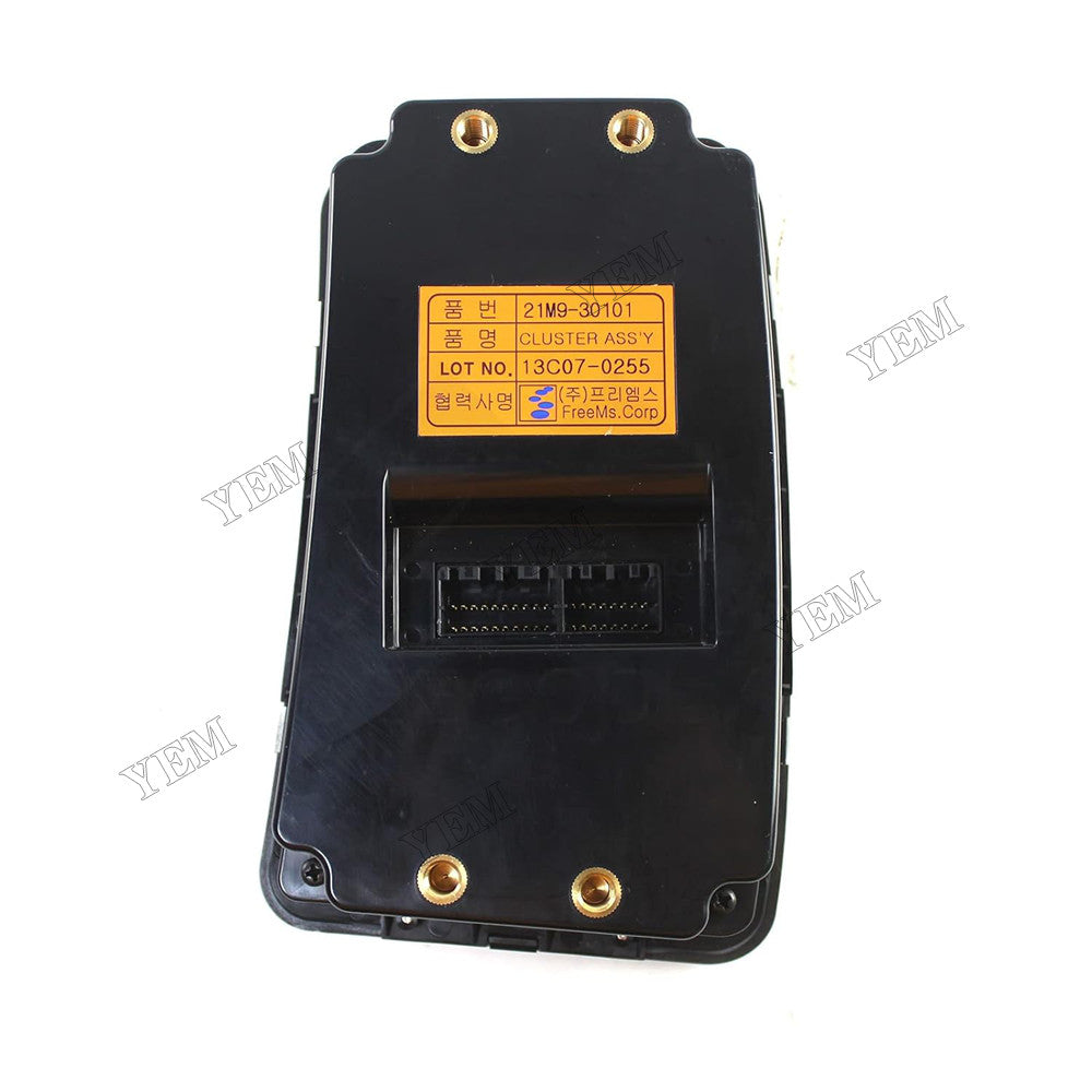 For Hyundai Excavator R55-9 R55W-9 R60CR-9 R80CR-9 Monitor Cluster Gauge 21M9-33300 For Hyundai