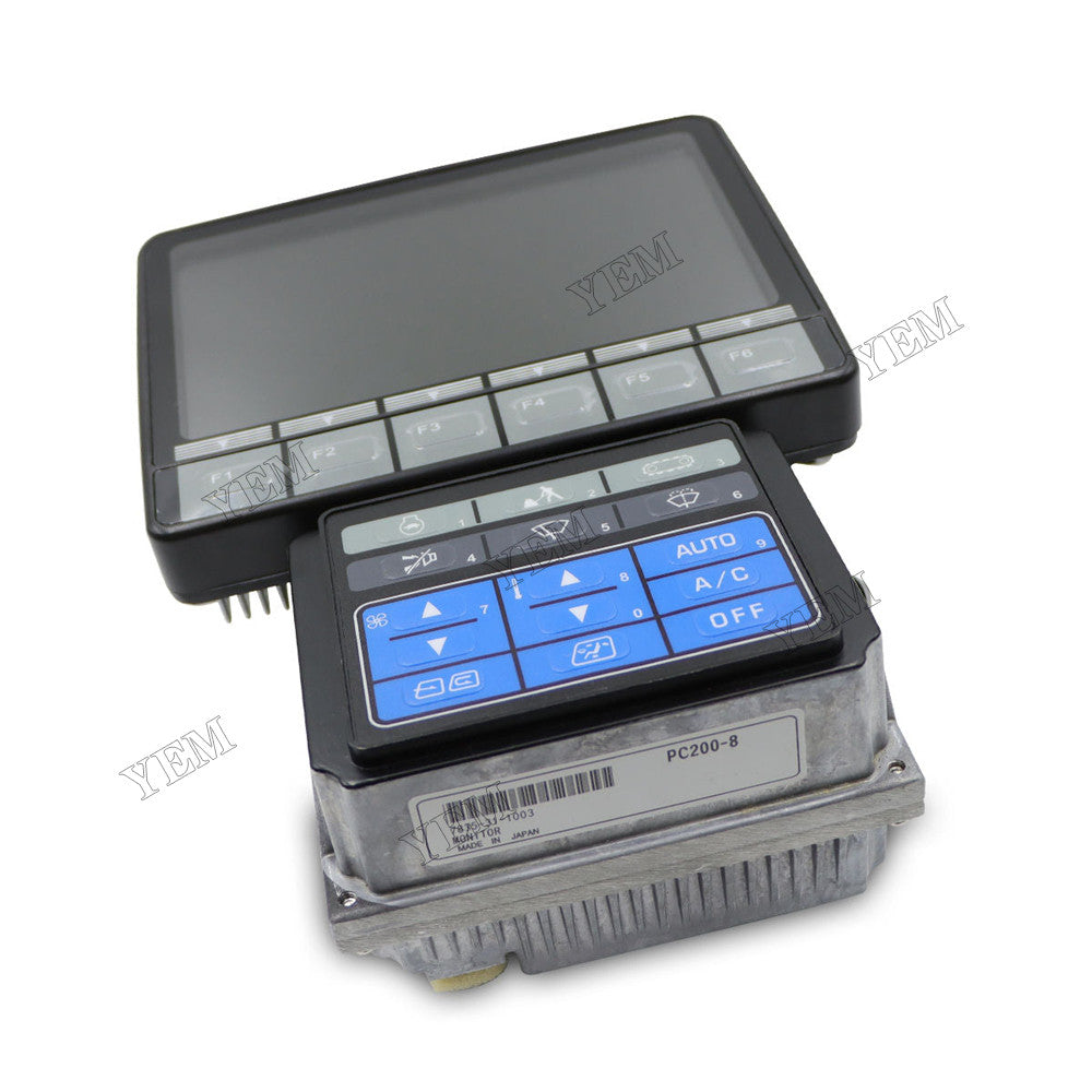 For Komatsu Excavator PC130-8 PC138US-8 PC138USLC-8 PC160LC-8 PC190LC-8 PC190NLC-8 PC78US-8 PC78UU-8 PC88MR-8 Monitor Panel 7835-31-3000
