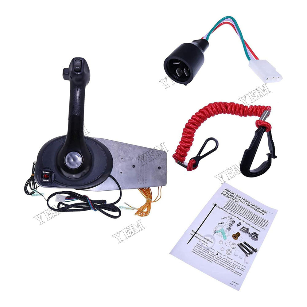 For Mercury Mercruiser Quicksilver Panel Mount Remote Control 8M0011213