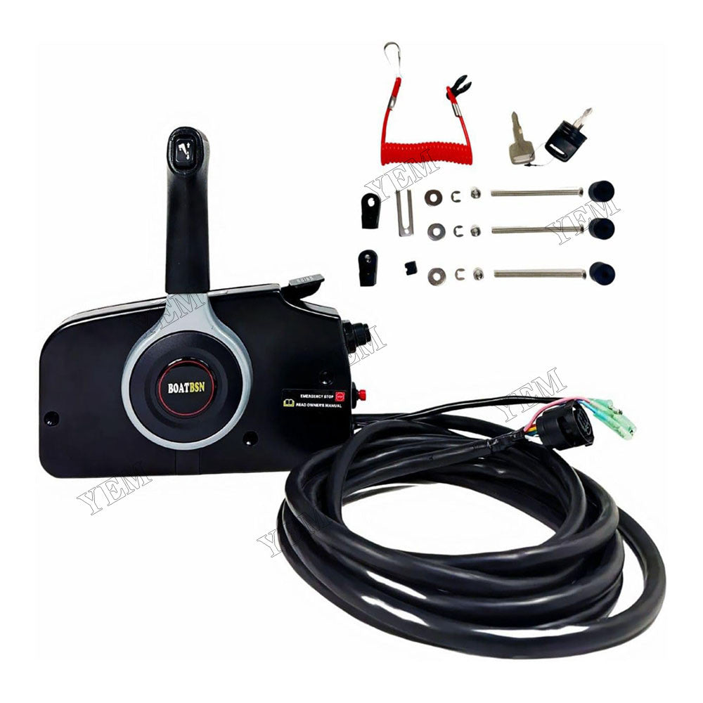 For Suzuki Outboard Boat Motor Engine Push to Open 8 Pin Remote Control Box 67200-99E56 For Suzuki