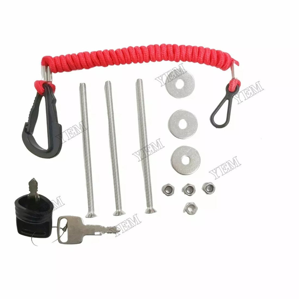 For Mercury Outboard Boat Motor Engine 4 Stroke 14 Pins Connector 20FT Harness Side Mount Romote Control Box 881170A14