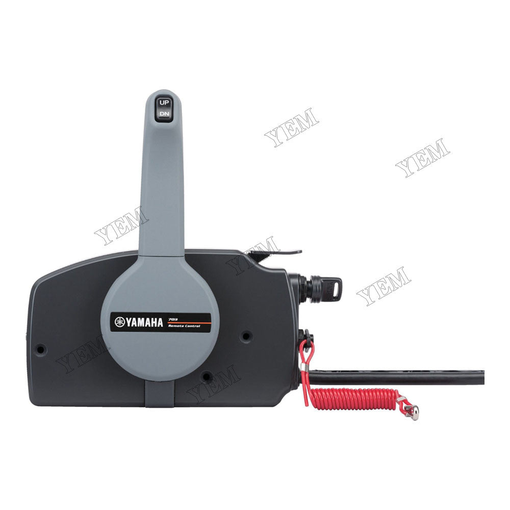 For Yamaha 703-48207-22-00 Push 10Pin Marine Side Mount Remote Control Box