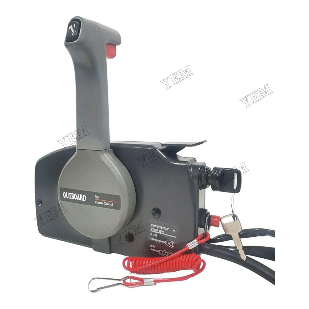 For Yamaha Outboard 40HP 50HP 10 Pins Remote Control Box Pull to Open 703 703-48272-12 For Yamaha