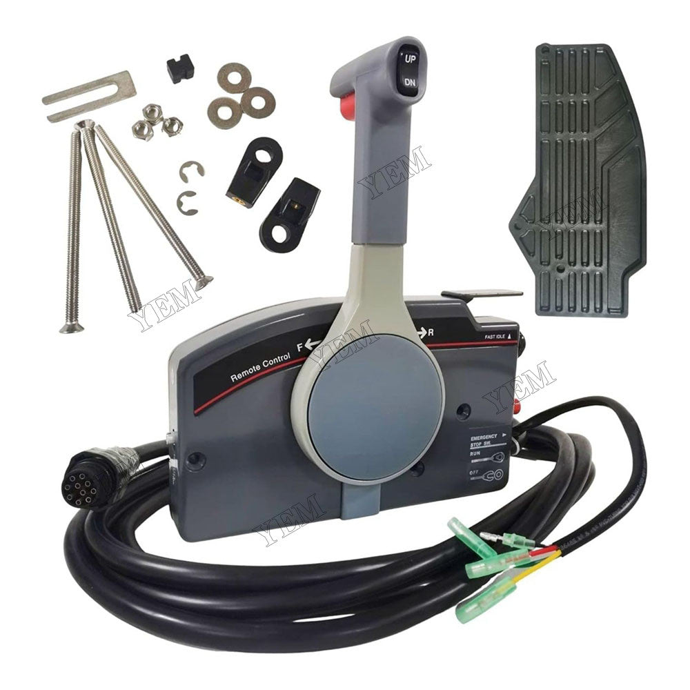 For Yamaha Outboard 40HP 50HP 10 Pins Remote Control Box Pull to Open 703 703-48272-12 For Yamaha