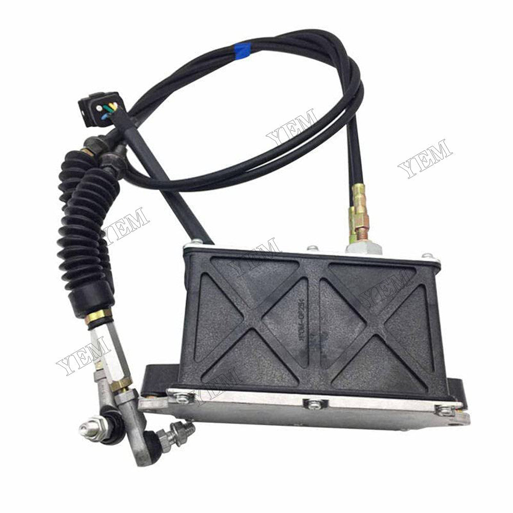 For Caterpillar CAT Excavator 320C 320D Throttle Motor Governor Assembly with Double Cables 7 Pins 309-5954 227-5212 For Caterpillar