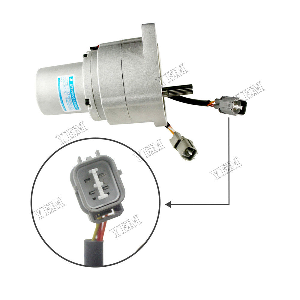 For Kobelco SK200-6 SK70 SK60SR Excavator Throttle Motor 20S00003F3 For Kobelco