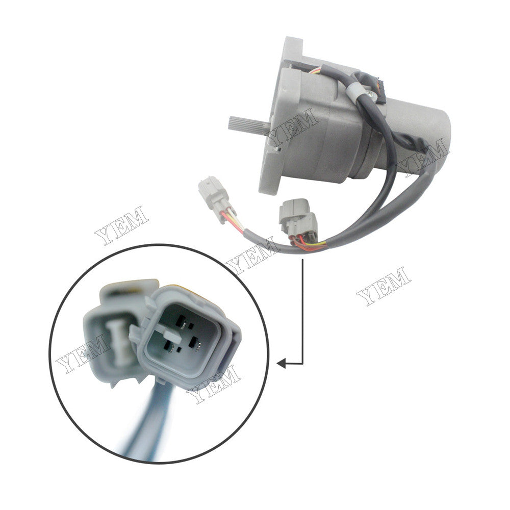 For Kobelco SK200-6 SK70 SK60SR Excavator Throttle Motor 20S00003F3 For Kobelco