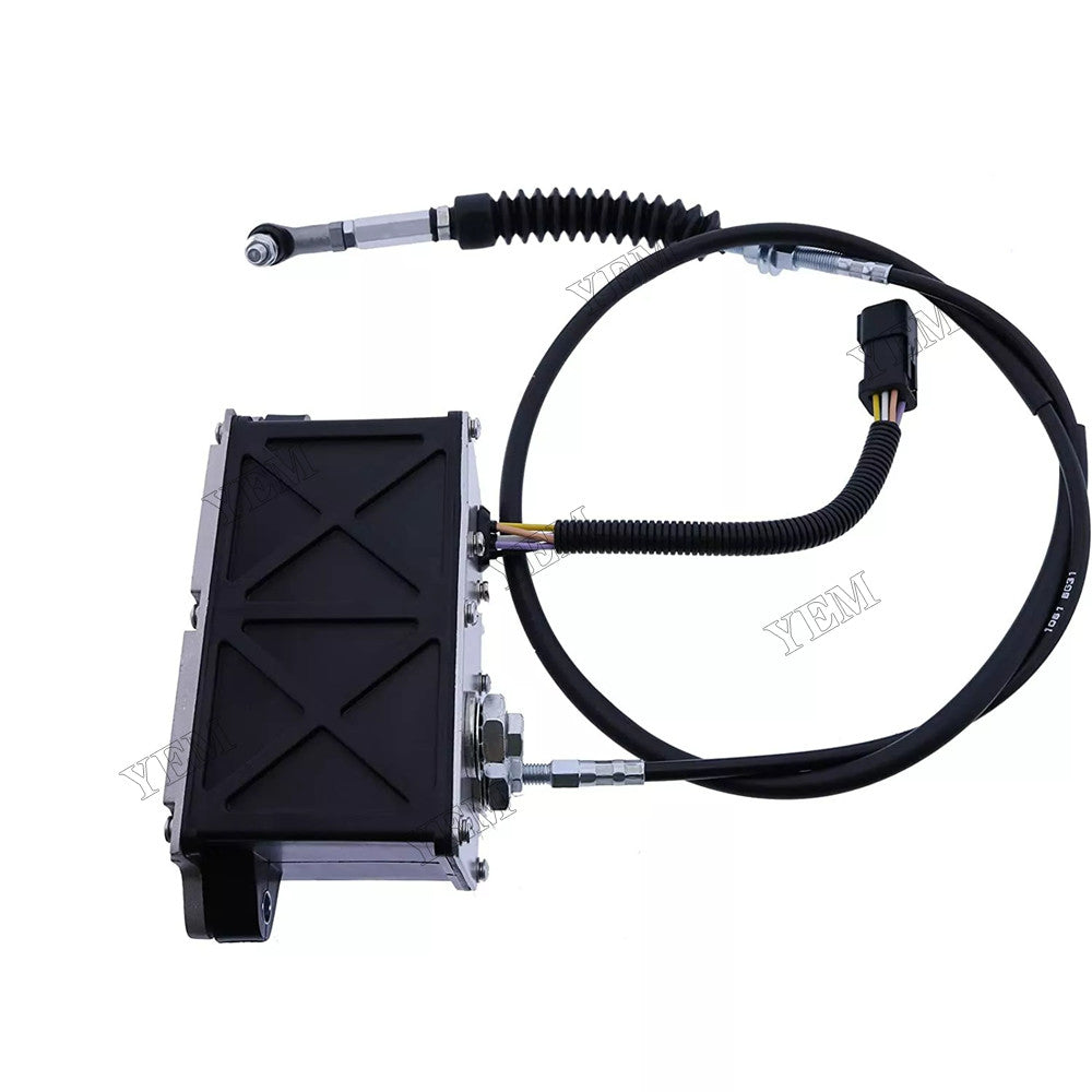 For Caterpillar CAT 325B 320B Excavator 3116 Engine Throttle Motor Governor with Single Cable 6 Plug 247-5232