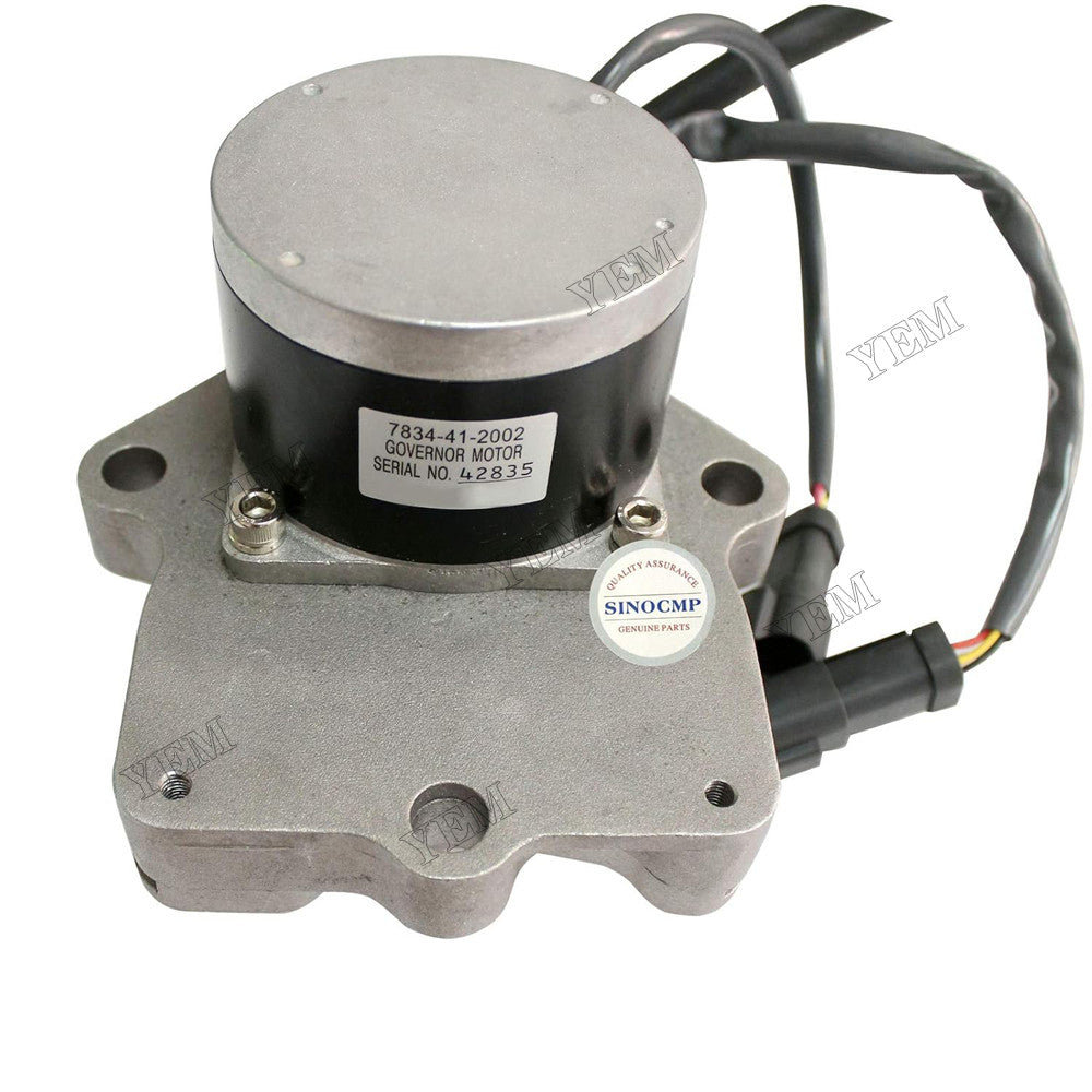 For Komatsu PC360-7 PC220-7 Excavator 6D102 Engine Stepping Motor 7834-41-3003 For Komatsu