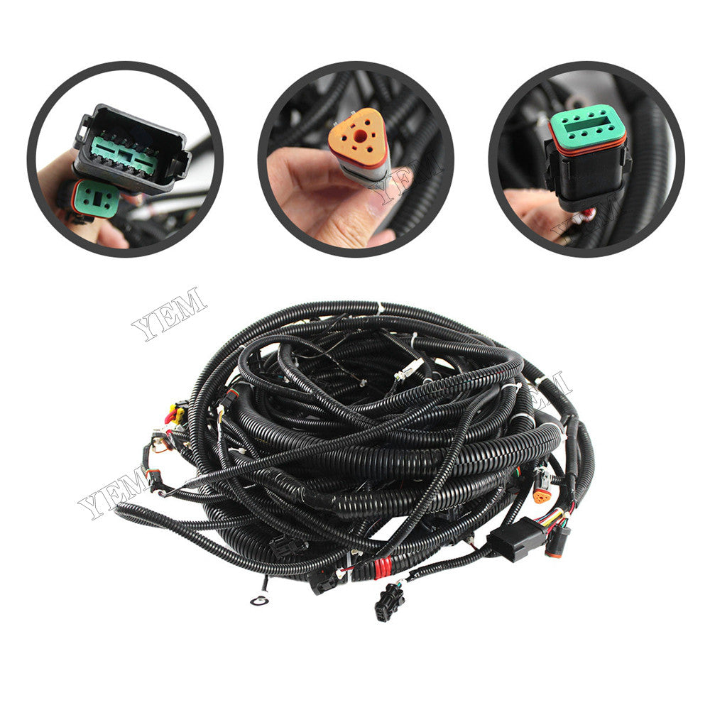 For Komatsu Excavator PC360-7 PC300-7 PC350LC-7 PC350-7 PC300LL-7L Wiring Harness 207-06-71110 207-06-7114 For Komatsu